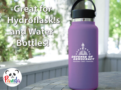 Die-Cut Vinyl Defense of Democracy Decal