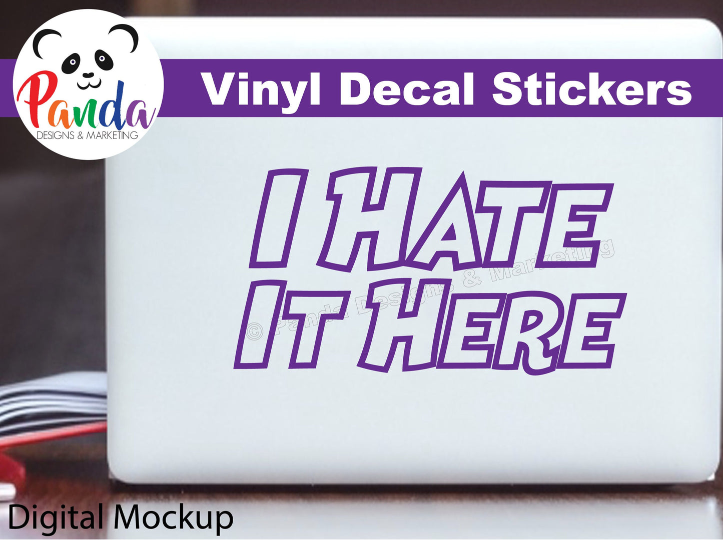 I Hate It Here Vinyl Decal
