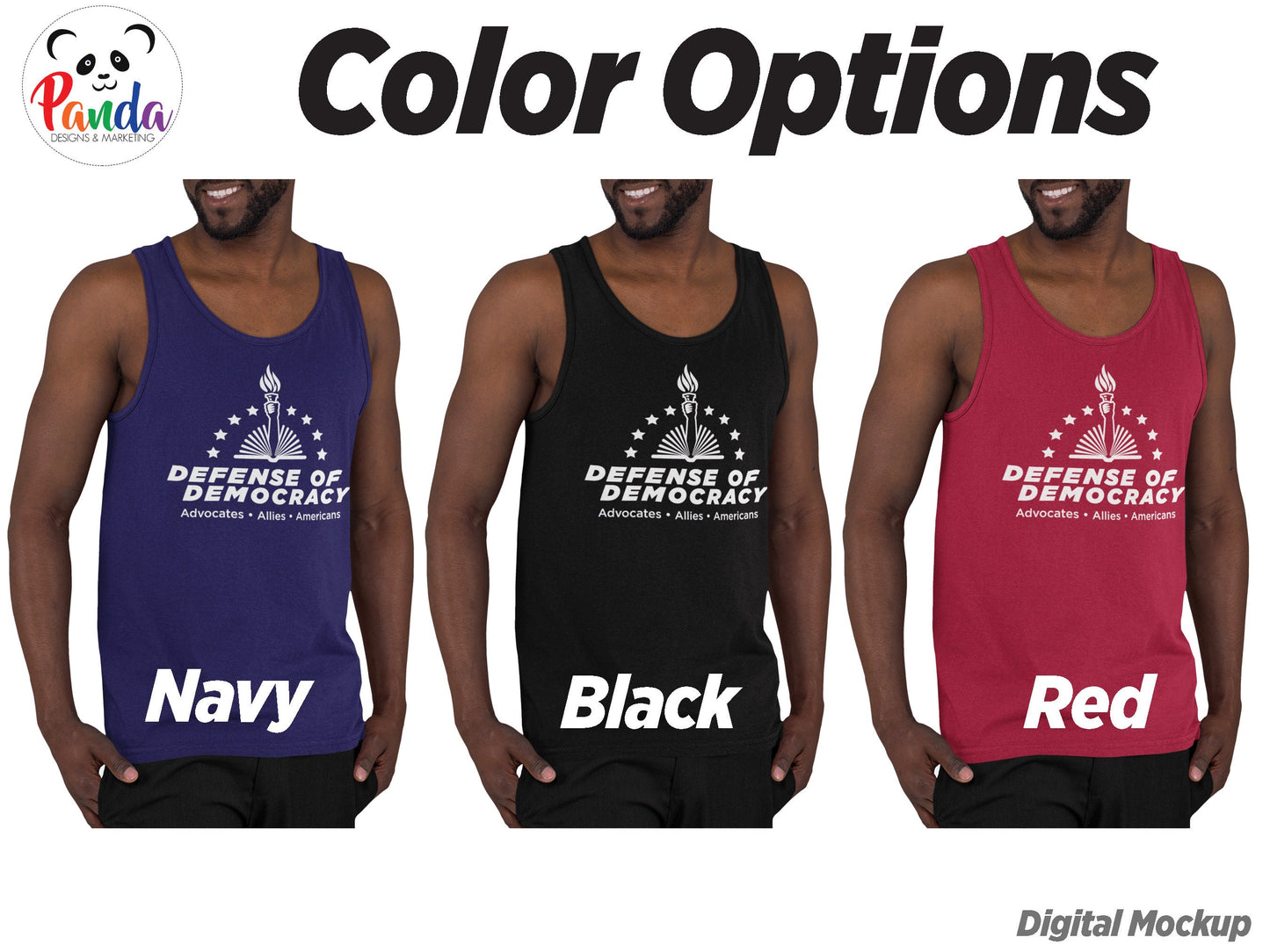 Unisex Tank Top - Defense of Democracy