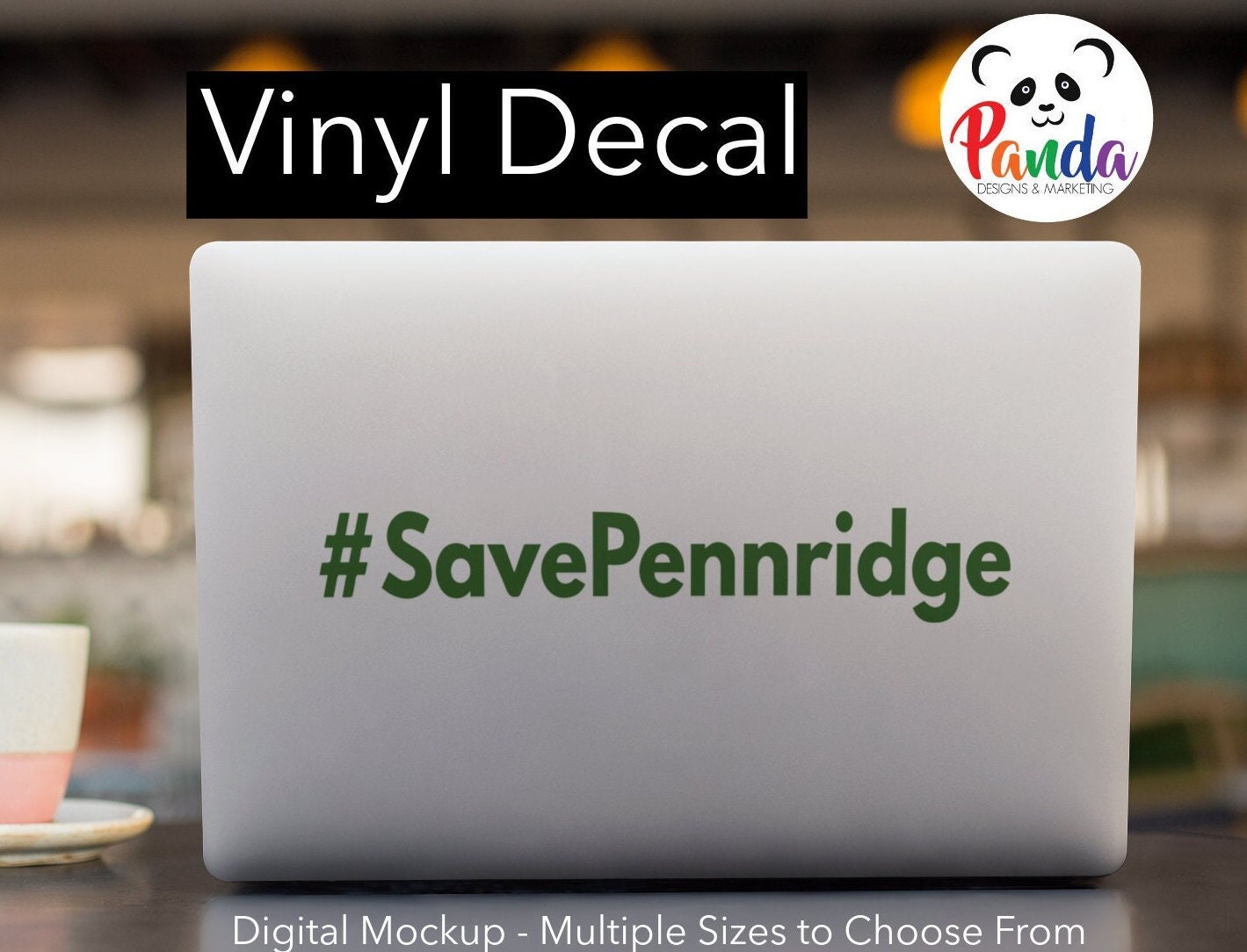 Save Pennridge School District Vinyl Decal.
