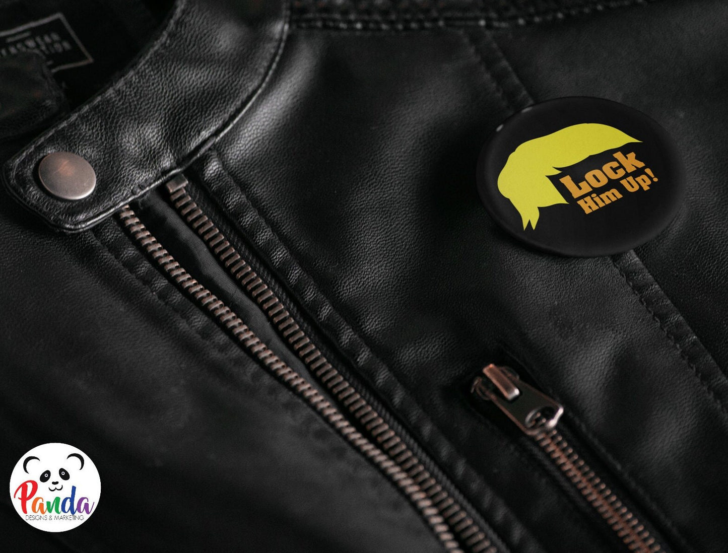 Trump Lock Him Up Button