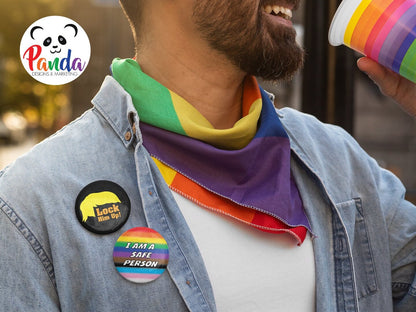 Trump Lock Him Up Button