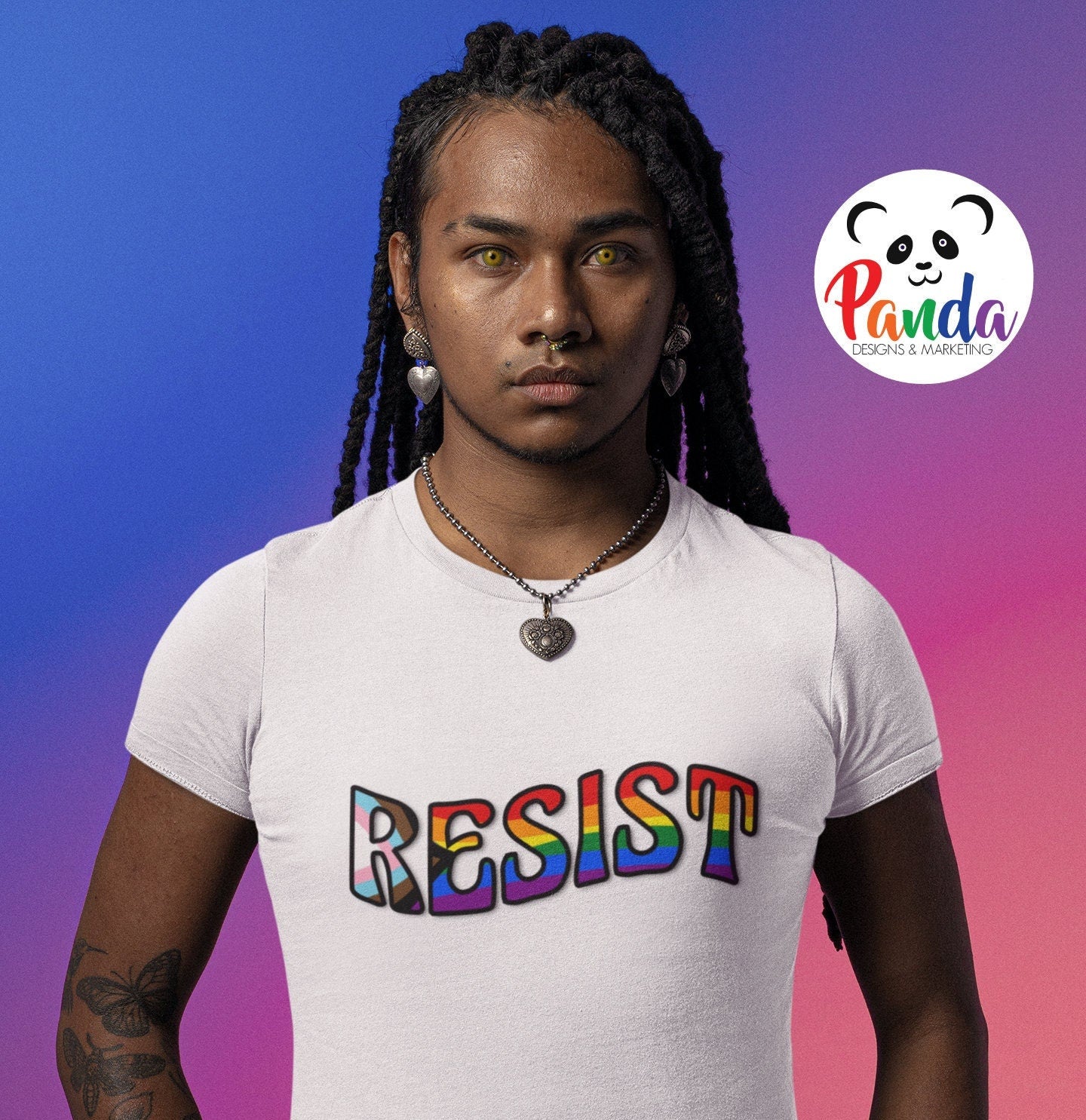 RESIST LGBT Pride Sublimated T-Shirt