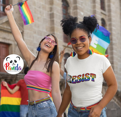 RESIST LGBT Pride Sublimated T-Shirt