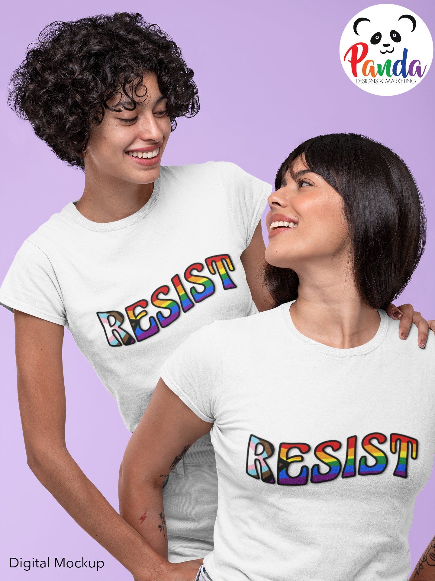 RESIST LGBT Pride Sublimated T-Shirt