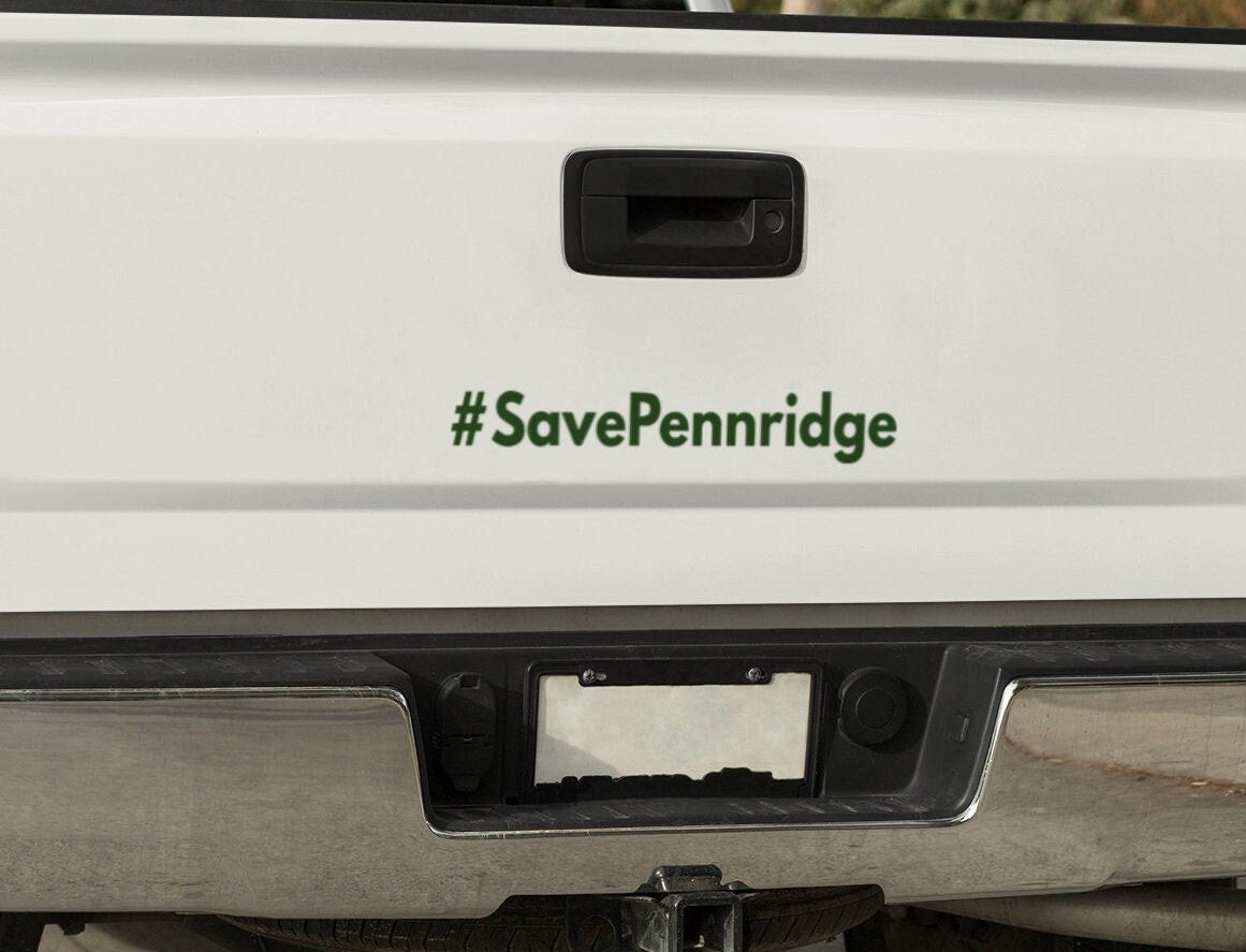 Save Pennridge School District Vinyl Decal.